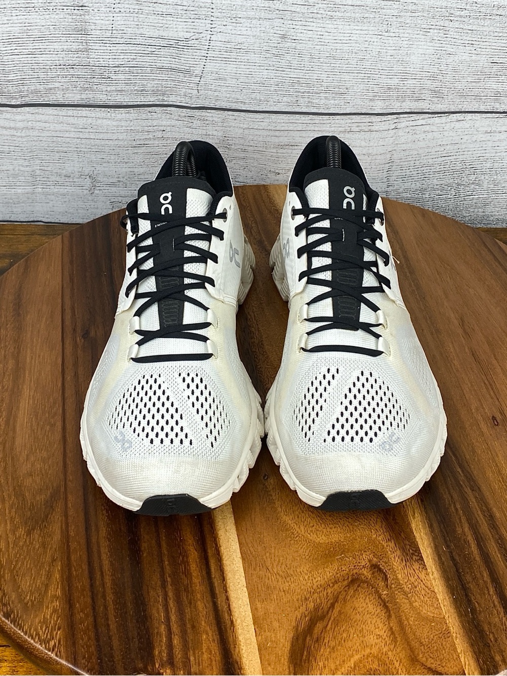 ON Running Cloud X2 White Black Lace Up Athletic Shoes Women’s Sneaker Size 9 - Picture 8 of 12